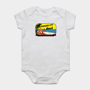 Panama City Beach Florida Vintage Baby Bodysuit
